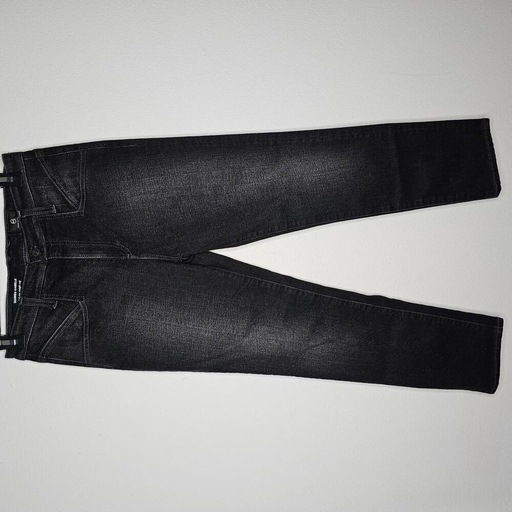 NWOT Adriano Goldschmied Seamed Isabelle High Rise Straight Crop Jeans Sz 28
